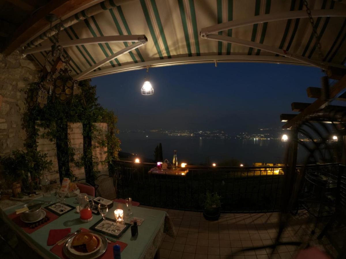 Beb Da Paolo Con Vista Lago San Zeno di Montagna Dış mekan fotoğraf