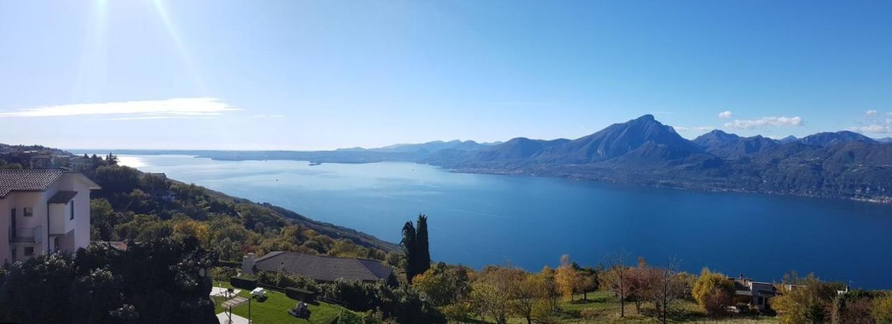 Beb Da Paolo Con Vista Lago San Zeno di Montagna Dış mekan fotoğraf