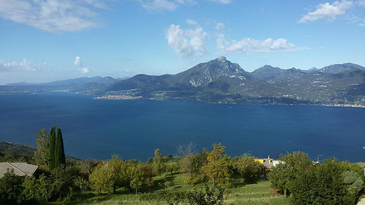 Beb Da Paolo Con Vista Lago San Zeno di Montagna Dış mekan fotoğraf