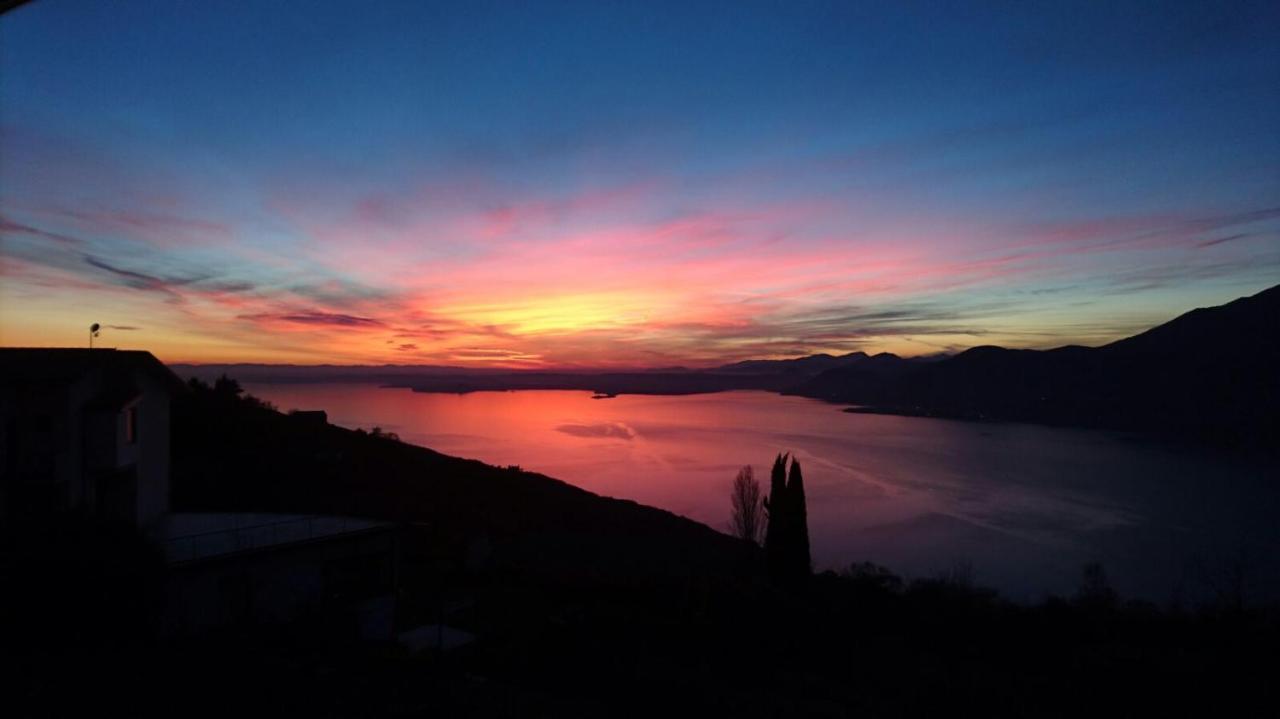 Beb Da Paolo Con Vista Lago San Zeno di Montagna Dış mekan fotoğraf
