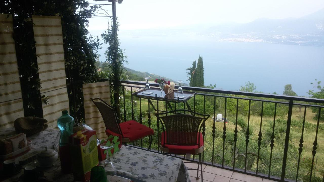 Beb Da Paolo Con Vista Lago San Zeno di Montagna Dış mekan fotoğraf