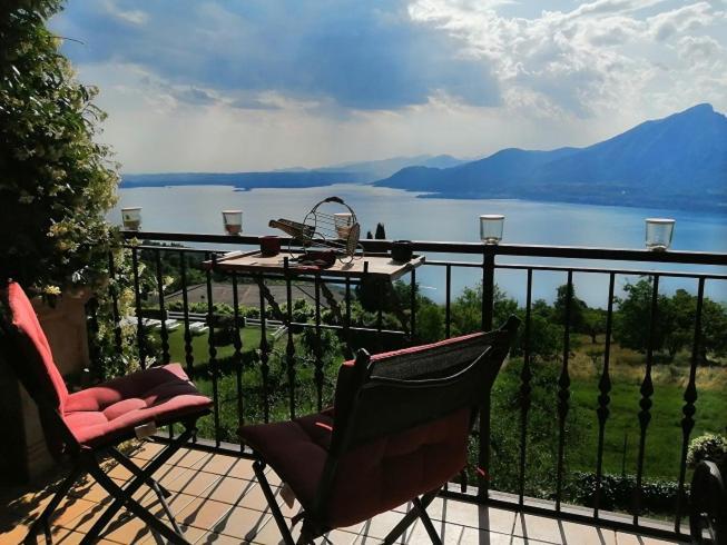 Beb Da Paolo Con Vista Lago San Zeno di Montagna Dış mekan fotoğraf