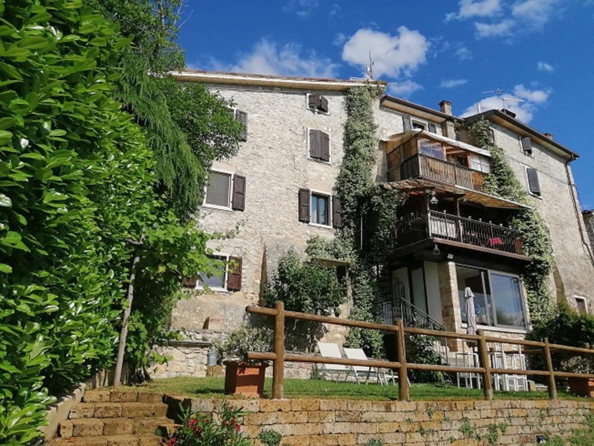 Beb Da Paolo Con Vista Lago San Zeno di Montagna Dış mekan fotoğraf